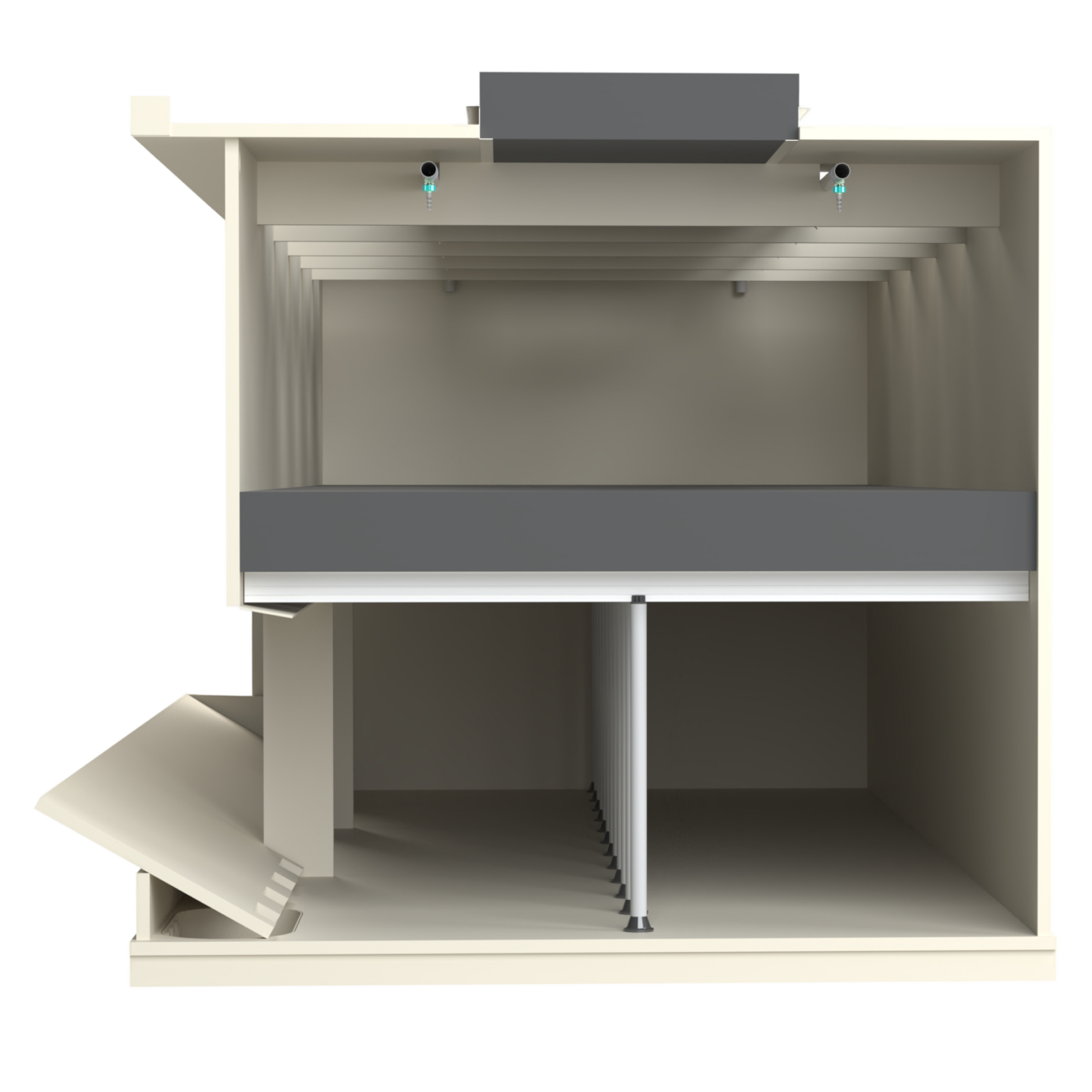 Dwarsdoorsnede luchtwasser