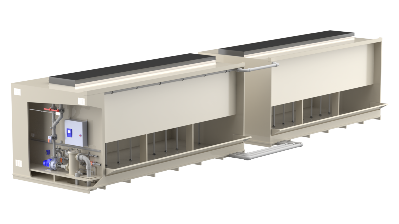 Luchtwasser master + extension/slave